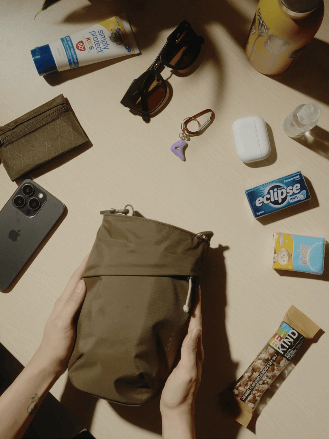 Bottle Sling Ripstop Terracotta